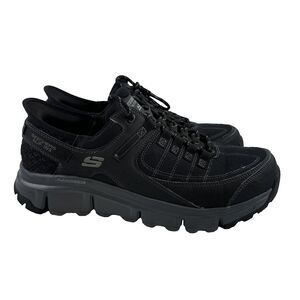 Skechers Outdoor Slip-Ins Summits All Terrain Lace Up Black 237622W Mens 12 Wide